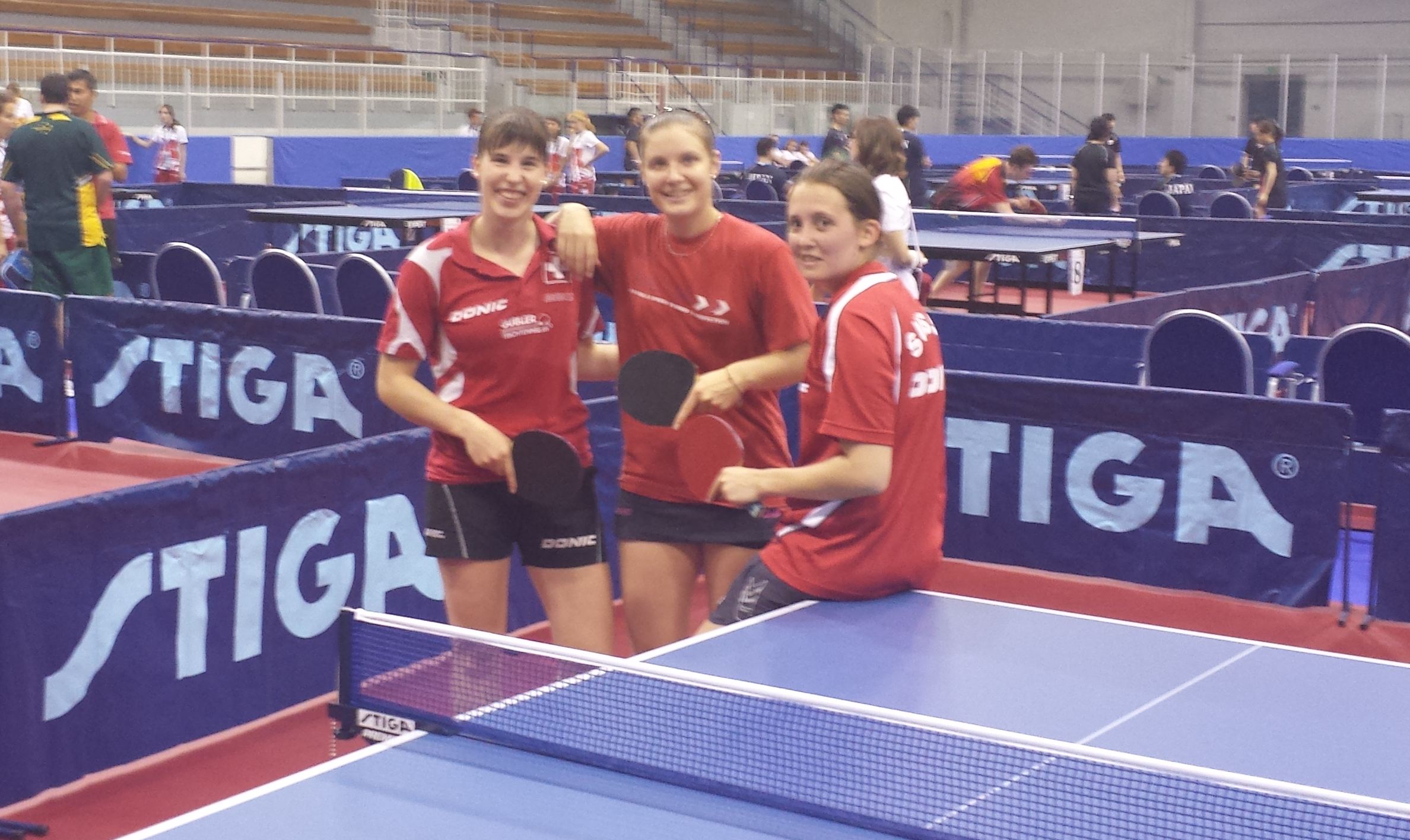 Rahel Aschwanden, Rachel Moret, Laura Schärrer