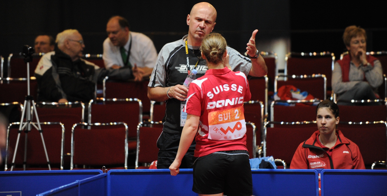 Pavel Rehorek beim Coaching