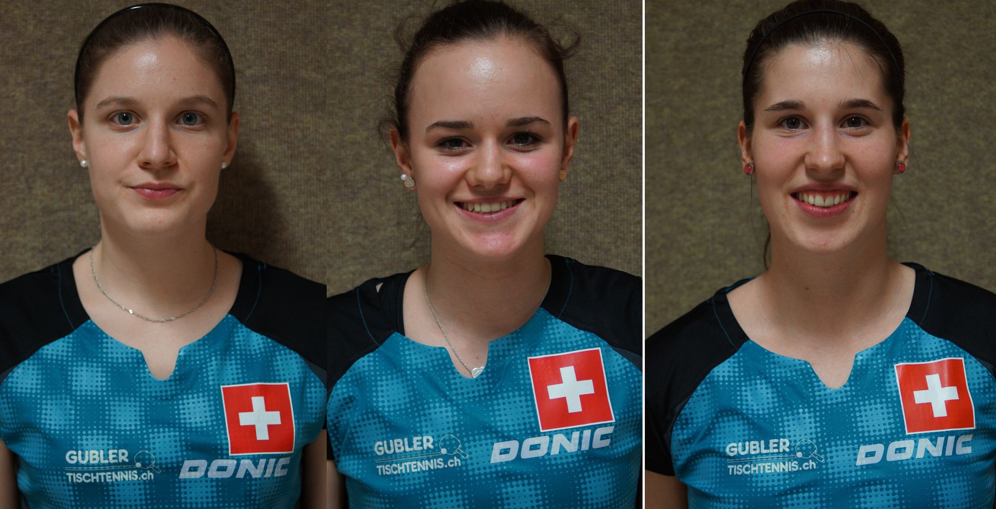 Das Damenteam, von links: Rachel Moret, Céline Reust, Rahel Aschwanden