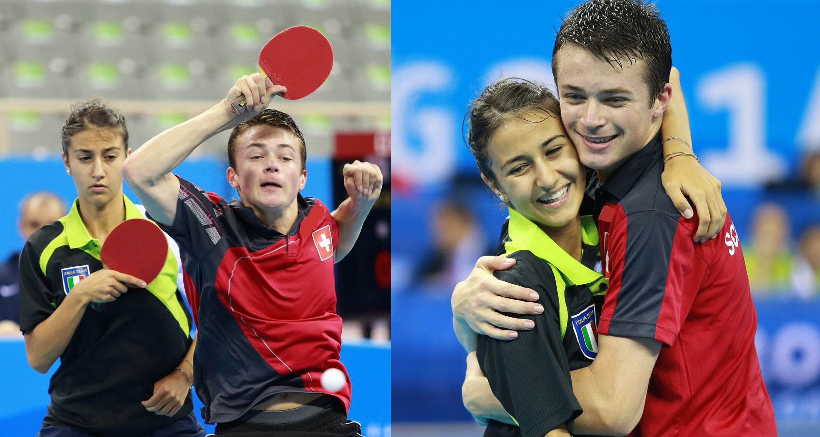 Elia Schmid/Giorgia Piccolin, Photo: ITTF