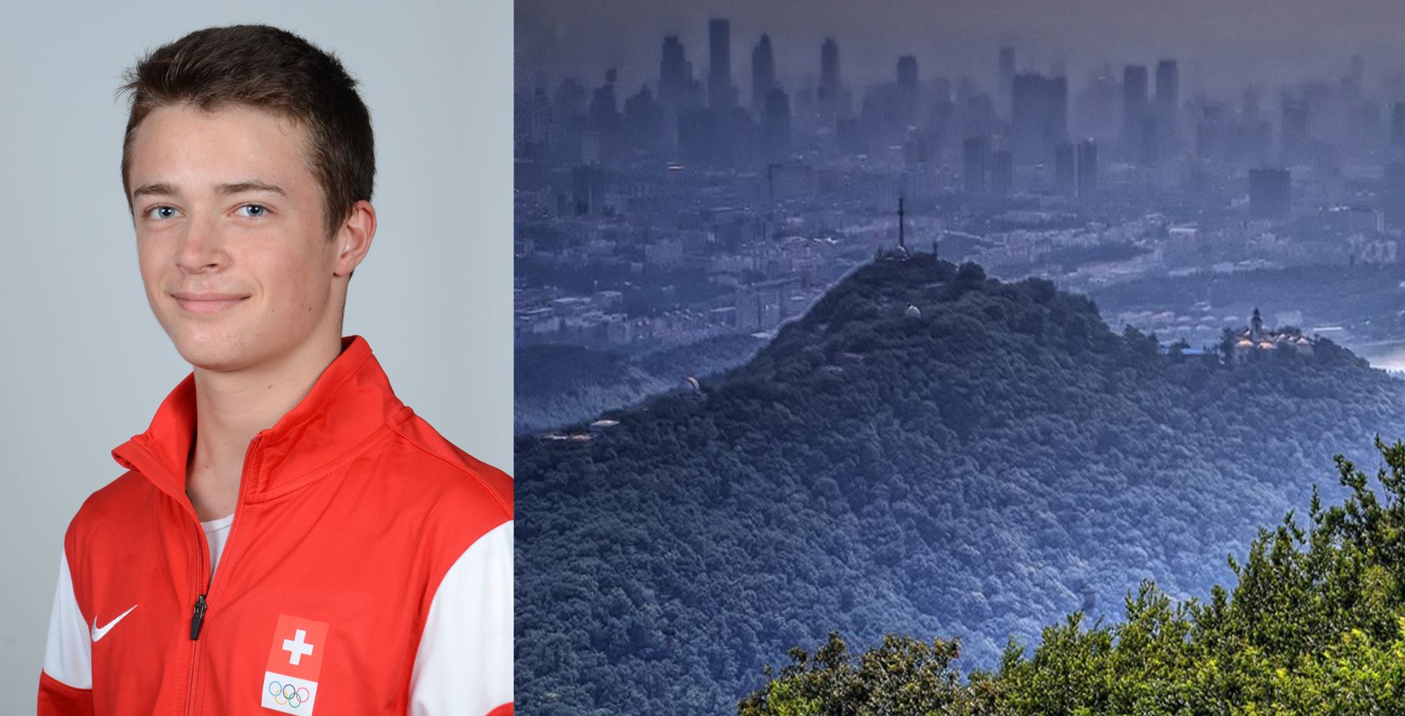 Elia Schmid/Blick auf Nanjing, Photo: Swiss Olympic, Jonas Ginter
