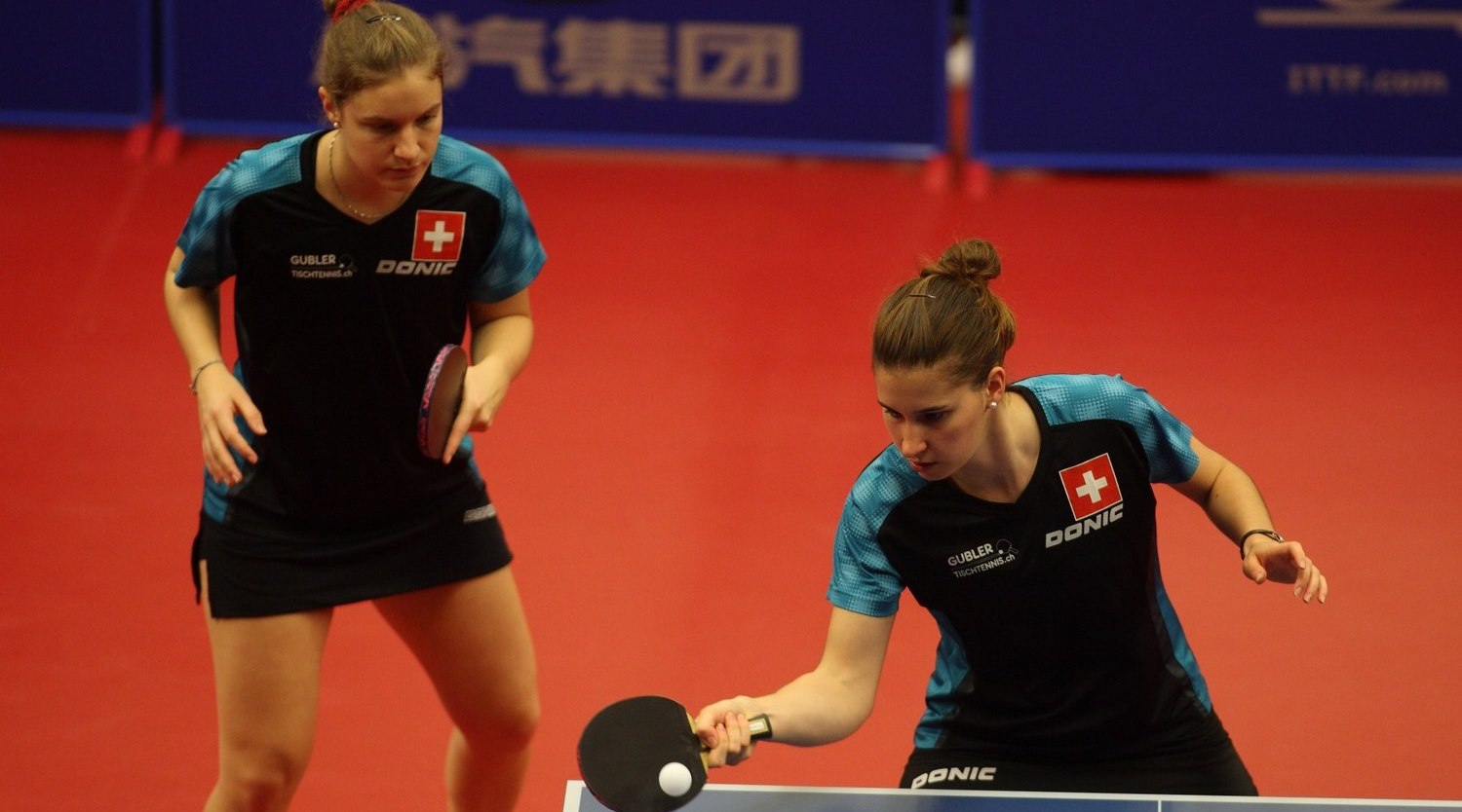 Rachel Moret (links) und Rahel Aschwanden, Photo: ITTF