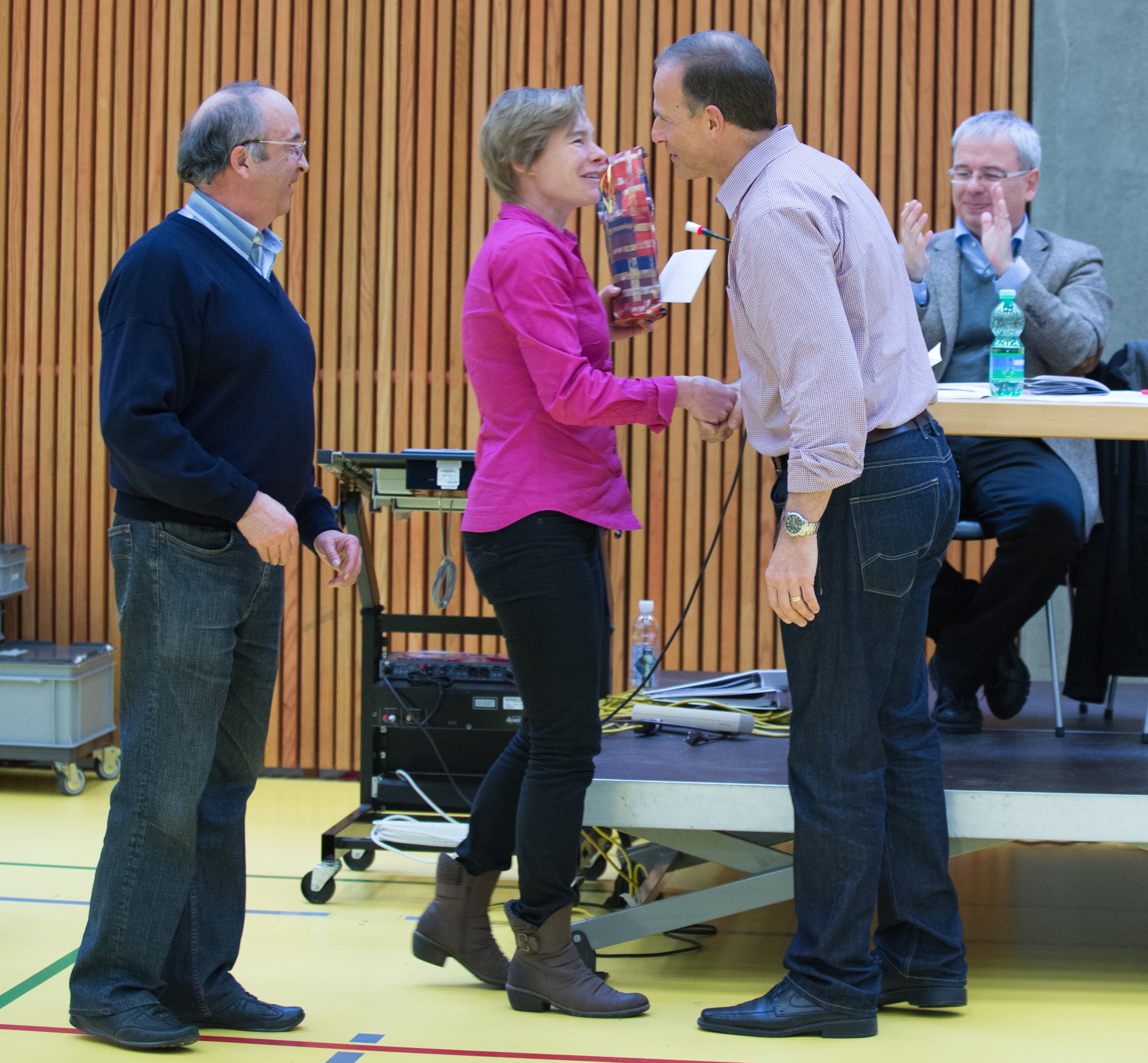Ehrung zum Trainer des Jahres 2014