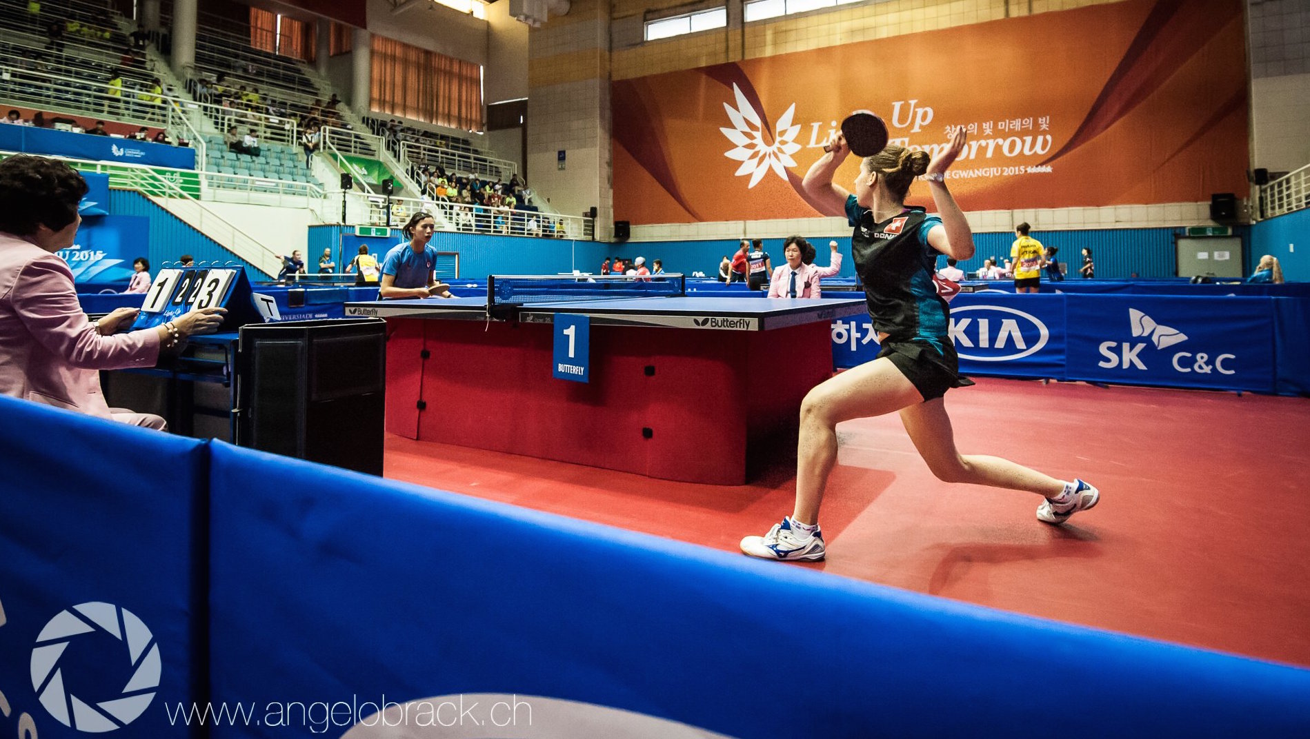 Rahel Aschwanden en action