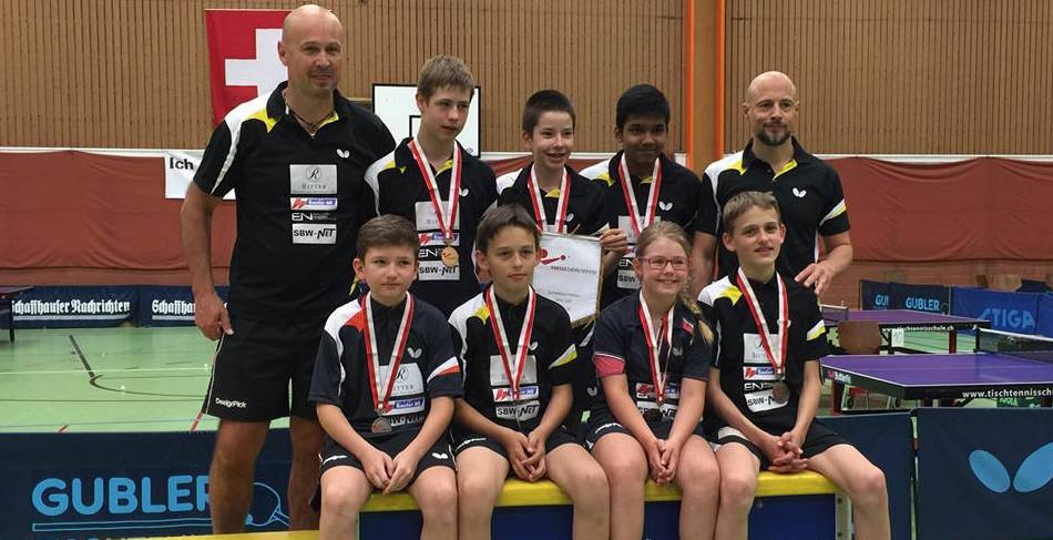 Le TTC Neuhausen, 1er en U15 et 2&egrave;me en U13