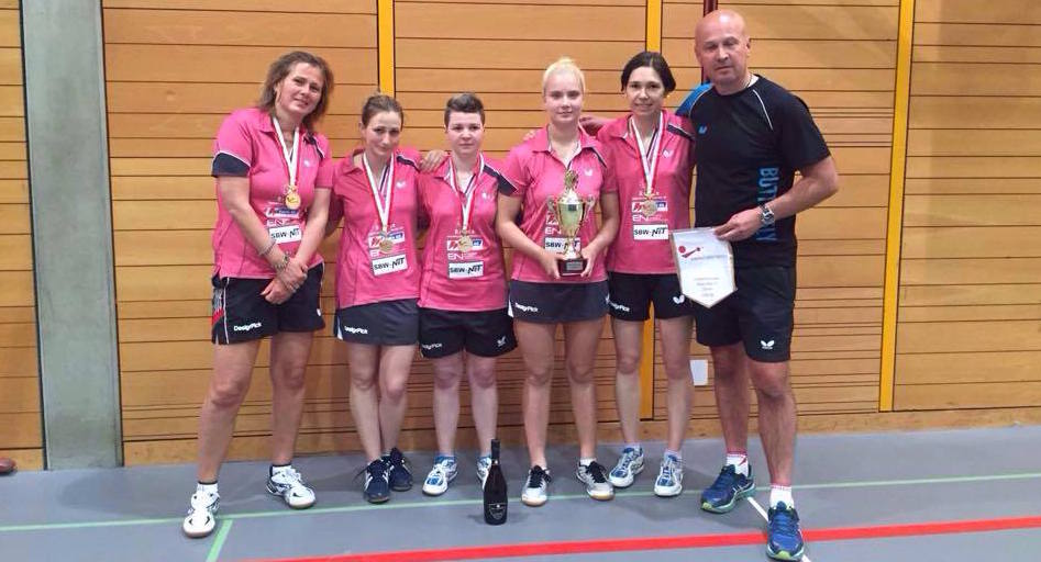 Le titre de LNA Dames 2015/2016 pour le TTC Neuhausen