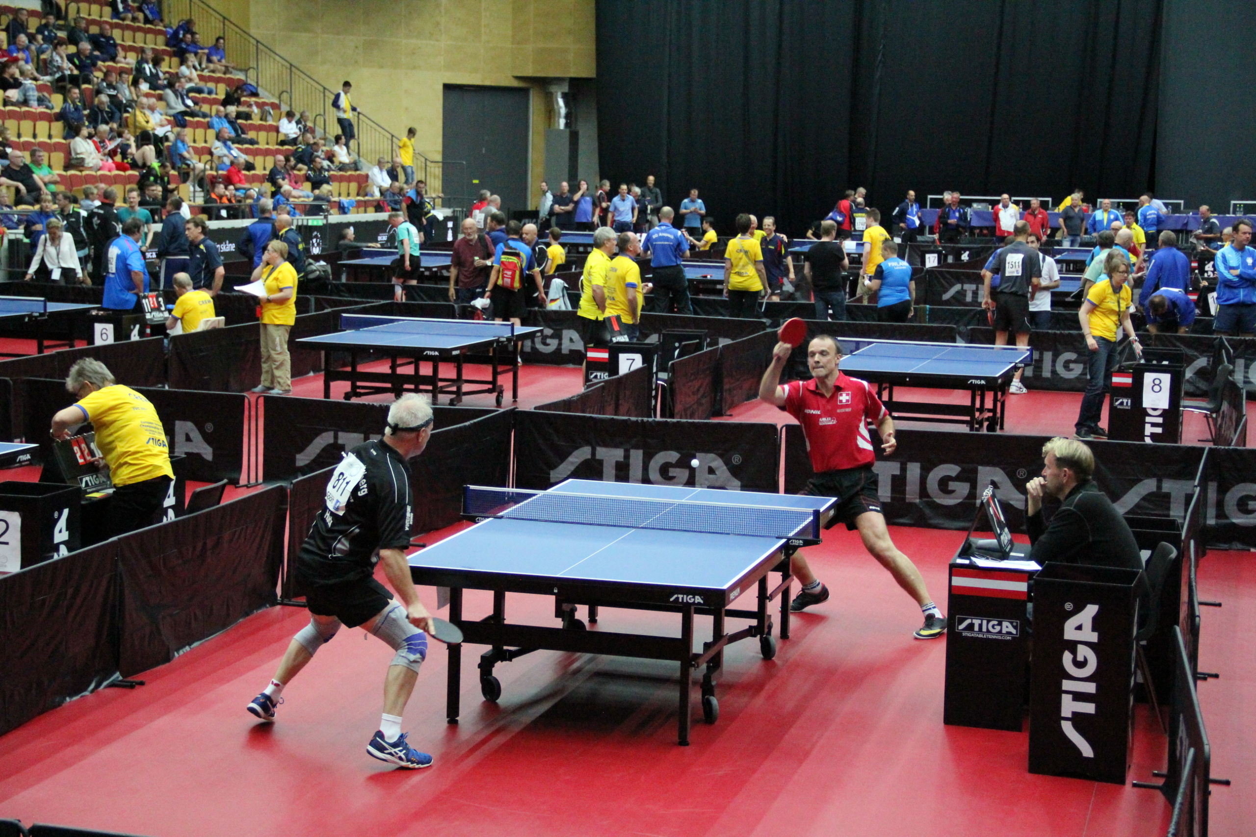 Einer der über 40 Teilnehmenden Schweizer Spieler an der Senioren EM 2017