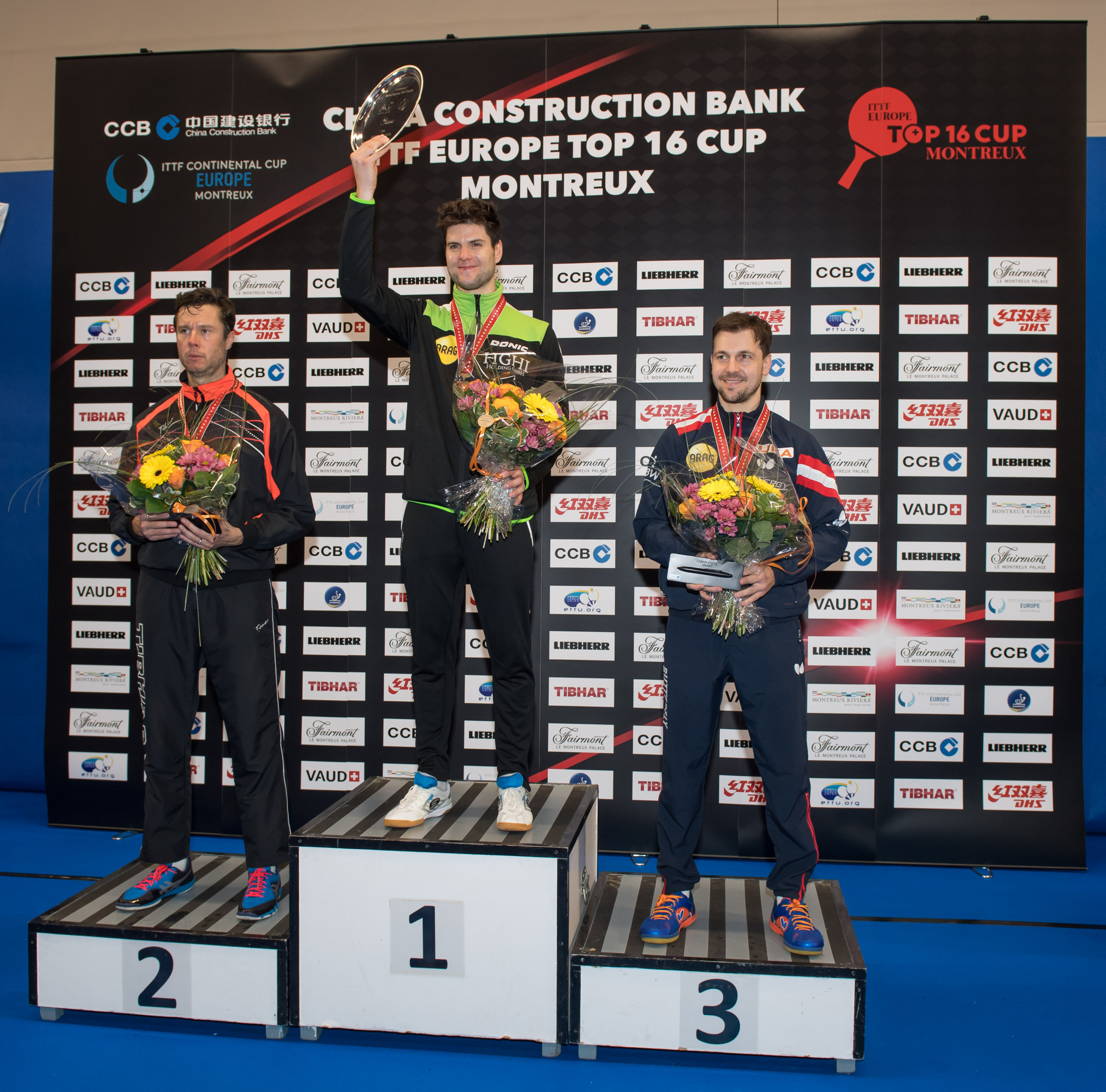 Siegerehrung Herren TOP 16 1 von 1