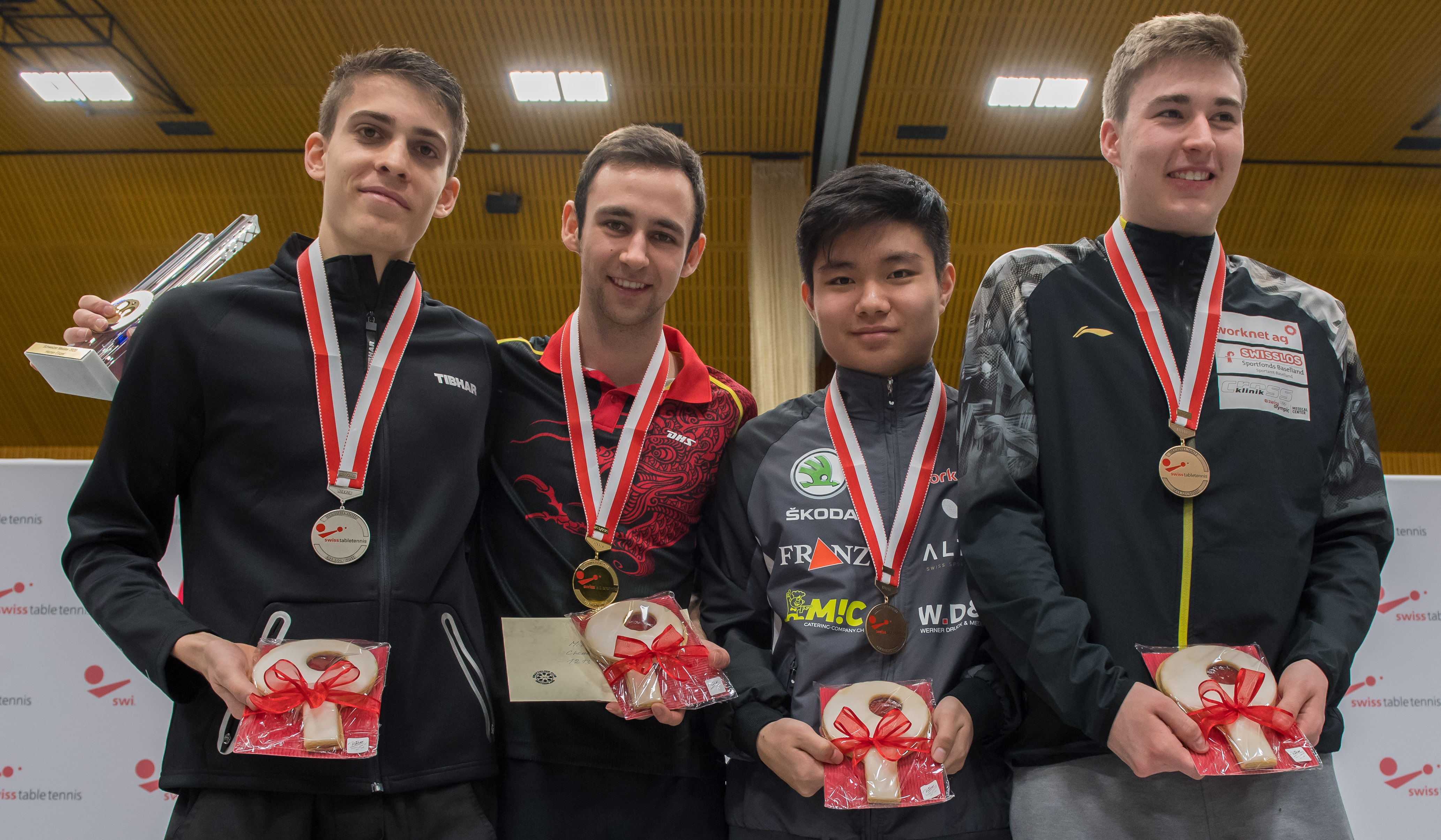 Herren Einzel Podium