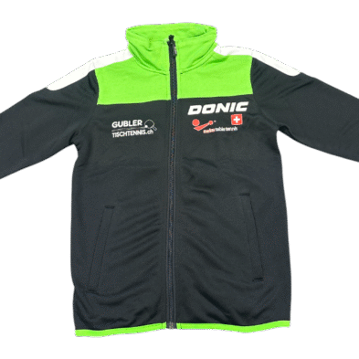 DONIC Anzug Jacke Final schwarz-lime